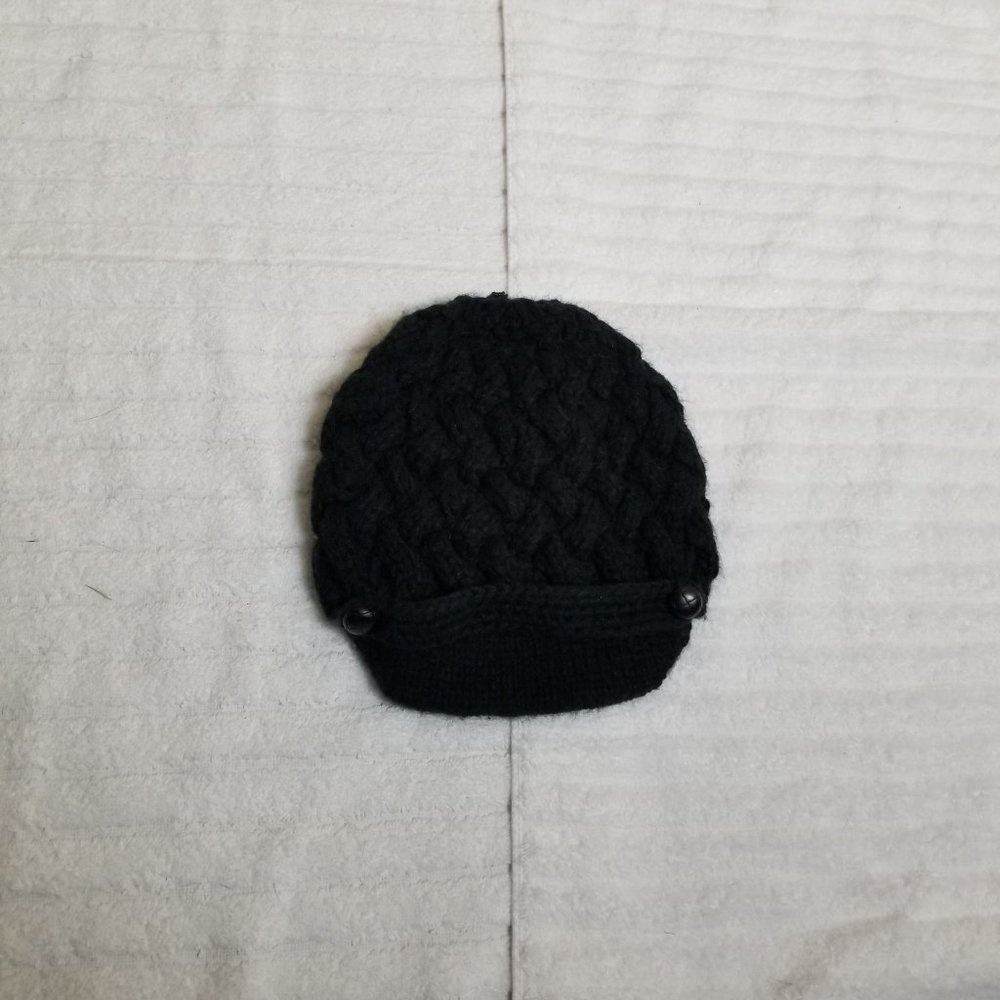 Merona Black Cable Knit Hat